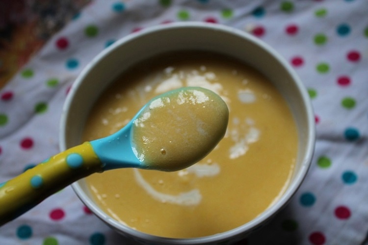 Суп-пюре из кабачков для детского прикорма