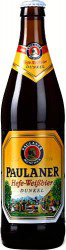 Пиво Paulaner (Пауланер) Дункель (темное) пшеничное нефильтрованное
